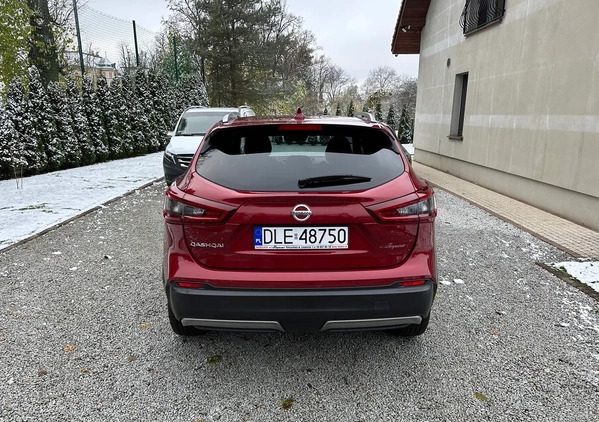 Nissan Qashqai cena 88400 przebieg: 60000, rok produkcji 2020 z Legnica małe 211